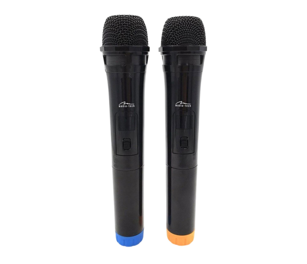 Media-Tech Mikrofony do karaoke Accent Pro MT395 2 sztuki w zestawie - 1584899 - zdjęcie